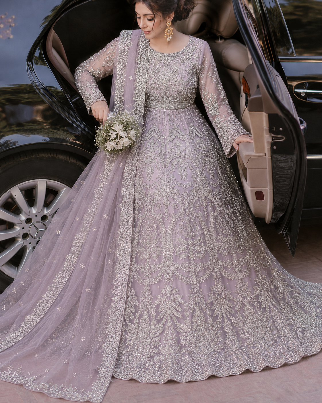 Gorgent Handcrafted Bridal Maxi Formal Dress — SKU P 5002